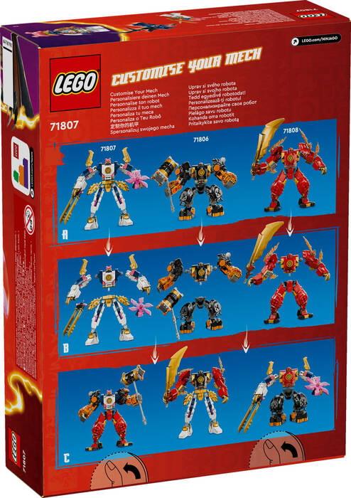 71807 LEGO® NINJAGO Sora'nın Teknoloji Elementi Robotu - 6