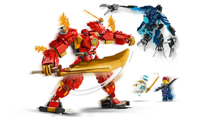 71808 LEGO® NINJAGO Kai'nin Ateş Elementi Robotu - 3