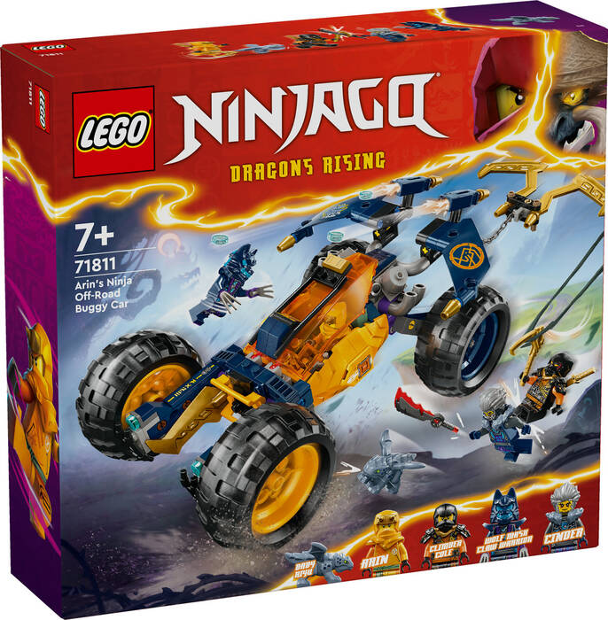 71811 LEGO® NINJAGO Arin'in Ninja Arazi Buggy Arabası - 3