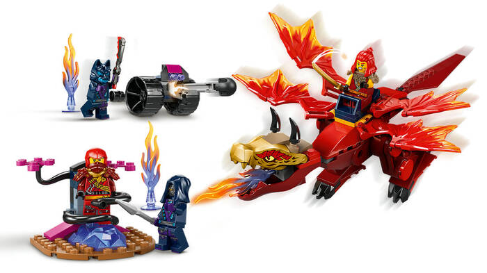 71815 LEGO® NINJAGO Kai'nin Kaynak Ejderha Savaşı - 5