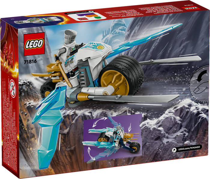 71816 LEGO® NINJAGO Zane'in Buz Motosikleti - 6