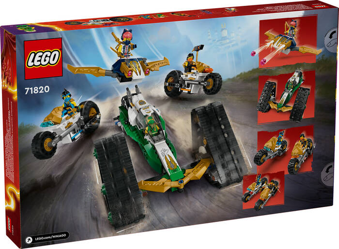 71820 LEGO® NINJAGO Ninja Ekibi Kombo Araç - 7