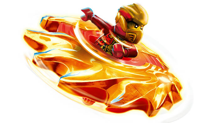 71823 LEGO® NINJAGO Kai'nin Ejderha Spinjitzu Topacı - 3