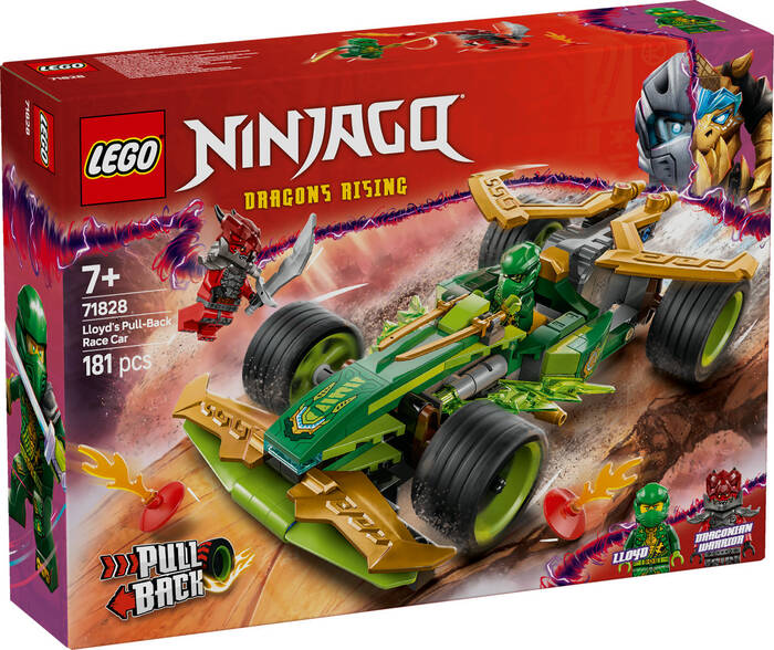 71828 LEGO® NINJAGO Lloyd'un Çek-Bırak Yarış Arabası - 2
