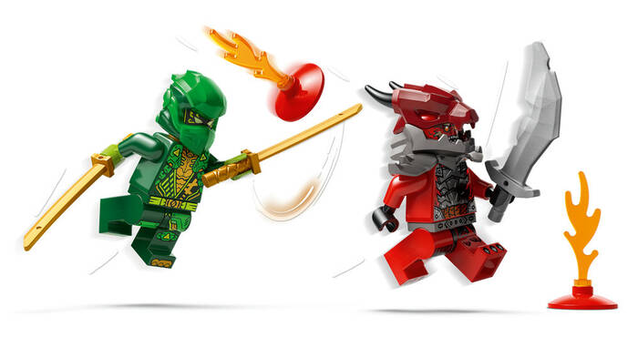 71828 LEGO® NINJAGO Lloyd'un Çek-Bırak Yarış Arabası - 4