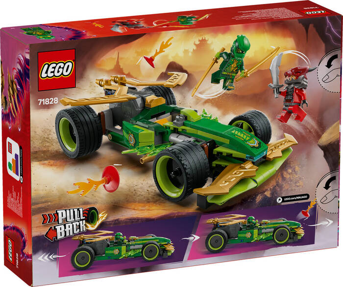 71828 LEGO® NINJAGO Lloyd'un Çek-Bırak Yarış Arabası - 7