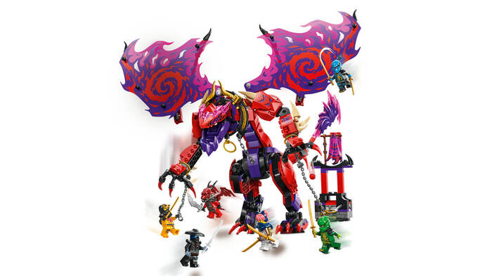 71832 LEGO® NINJAGO® Thunderfang Kaos Ejderhası - 3