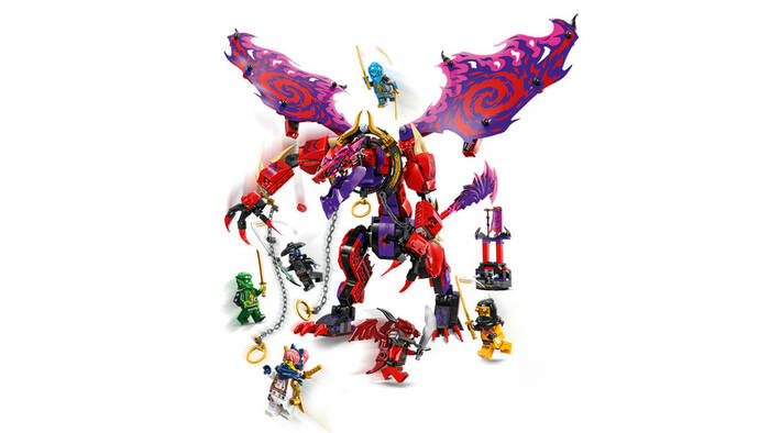 71832 LEGO® NINJAGO® Thunderfang Kaos Ejderhası - 6