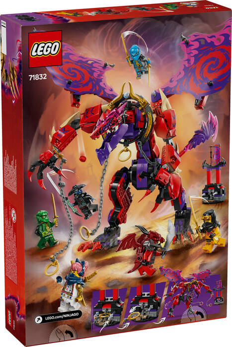 71832 LEGO® NINJAGO® Thunderfang Kaos Ejderhası - 7