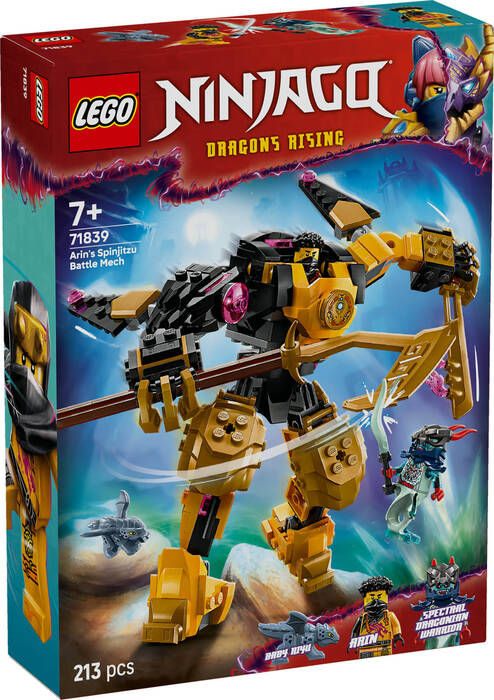 71839 LEGO® NINJAGO® Arin'in Spinjitzu Savaş Robotu - 2