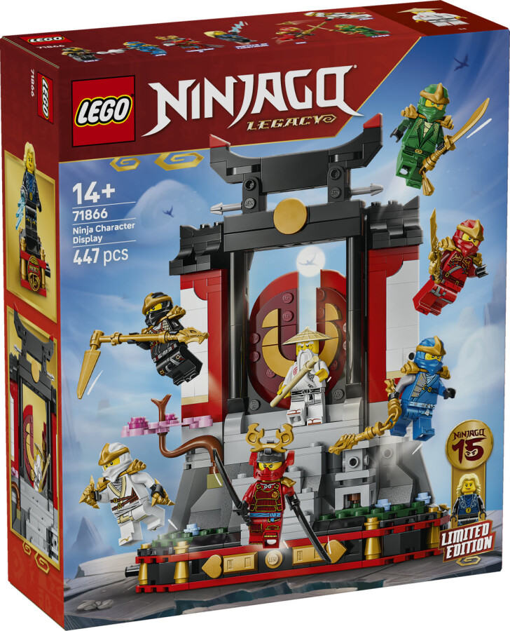 Lego 71866 Ninjago Ninja Karakteri Sergileme Modeli 15. Yıl Dönümü Amazon 1.656TL