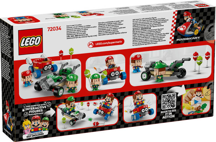 72034 LEGO® Super Mario Mario Kart™ – Baby Mario ile Baby Luigi - 7