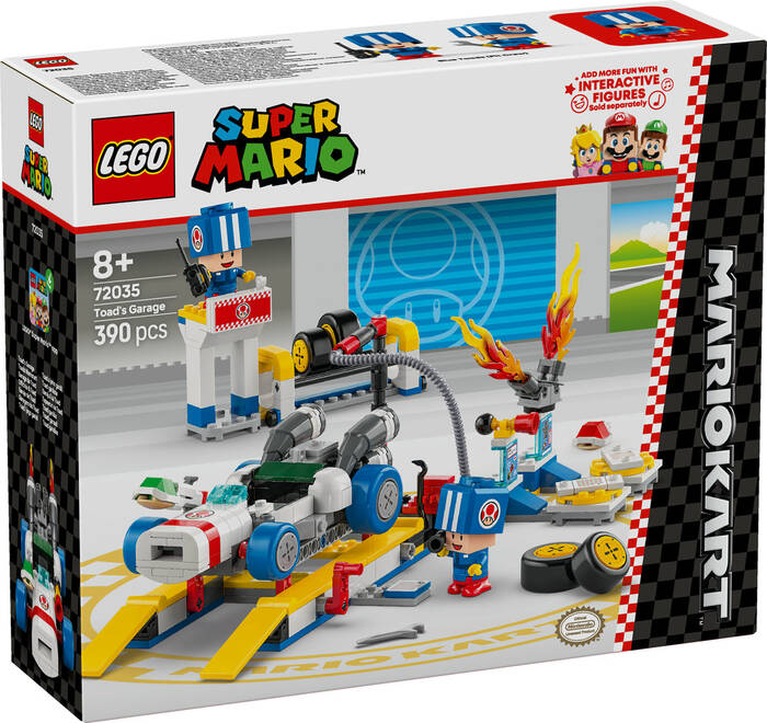 72035 LEGO® Super Mario Mario Kart™ – Toad'un Garajı - 2