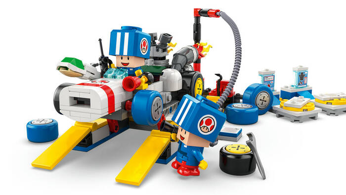 72035 LEGO® Super Mario Mario Kart™ – Toad'un Garajı - 6
