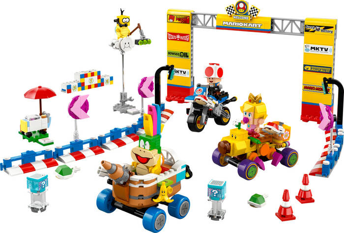 72036 LEGO® Super Mario Mario Kart™ – Baby Peach ve Grand Prix Seti - 1
