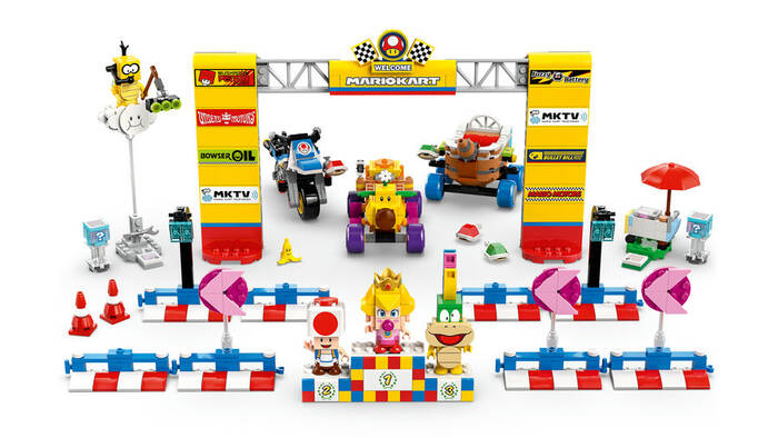 72036 LEGO® Super Mario Mario Kart™ – Baby Peach ve Grand Prix Seti - 6