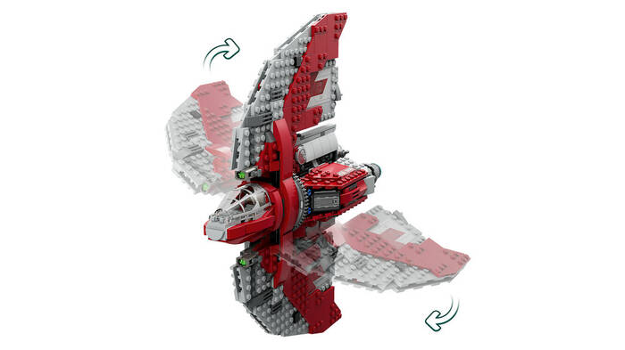 75362 LEGO® Star Wars™ Ahsoka Tano'nun T-6 Jedi Mekiği - 5