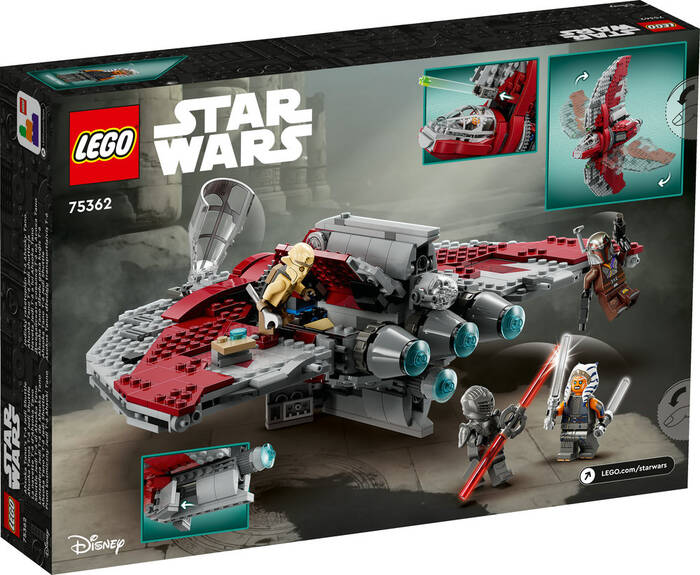 75362 LEGO® Star Wars™ Ahsoka Tano'nun T-6 Jedi Mekiği - 7