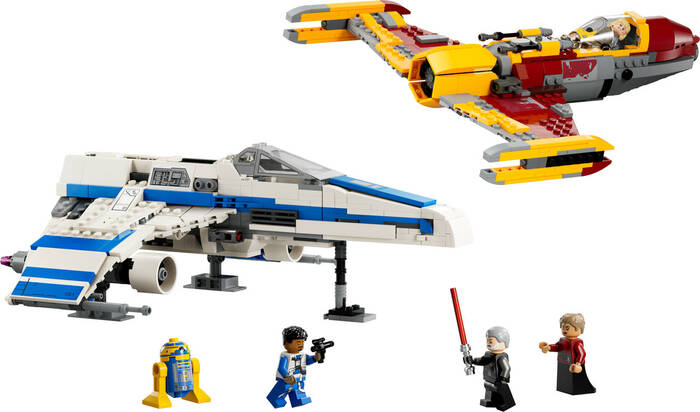 75364 LEGO® Star Wars™ Yeni Republic E-Wing™ Shin Hati’nin Starfighter™’ına Karşı - 1