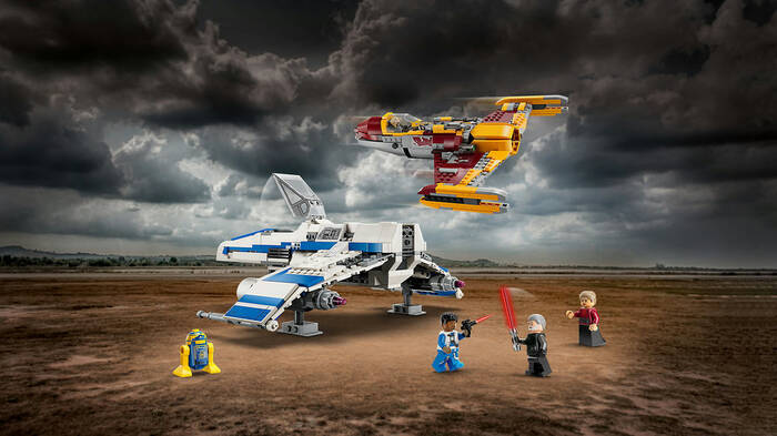 75364 LEGO® Star Wars™ Yeni Republic E-Wing™ Shin Hati’nin Starfighter™’ına Karşı - 4