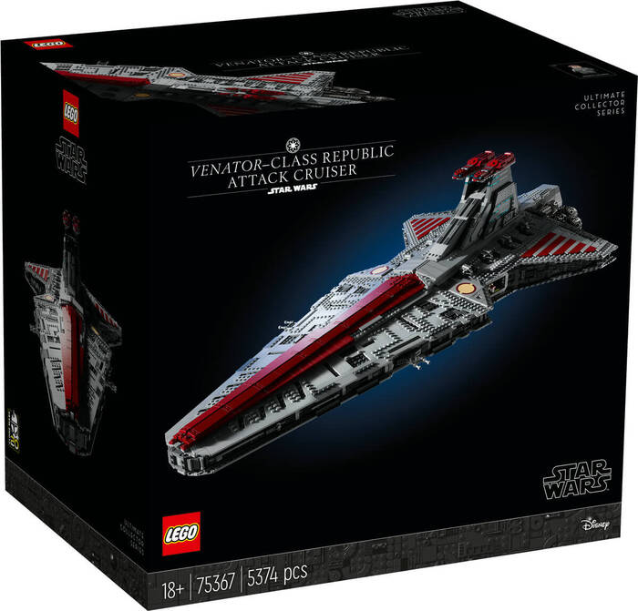 75367 LEGO® Star Wars™ Venator Sınıfı Cumhuriyet Saldırı Kruvazörü - 2