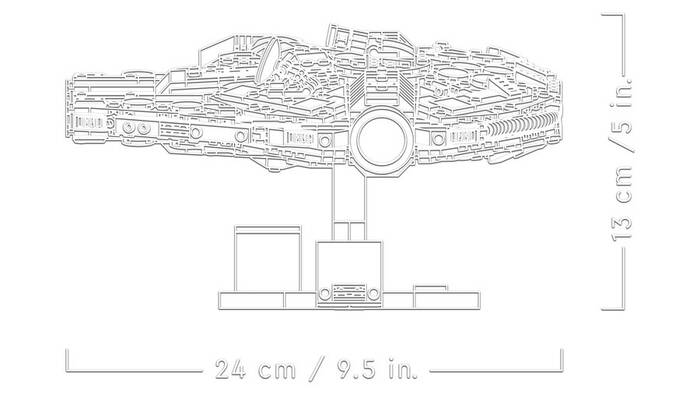 75375 LEGO® Star Wars Millennium Falcon™ - 10
