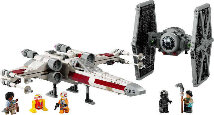 75393 LEGO® Star Wars TIE Fighter ve X-Wing Birleşimi - 1