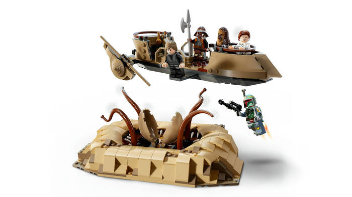 75396 LEGO® Star Wars Çöl Skiff’i ve Sarlacc Çukuru - 3