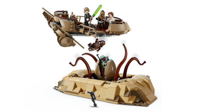 75396 LEGO® Star Wars Çöl Skiff’i ve Sarlacc Çukuru - 5