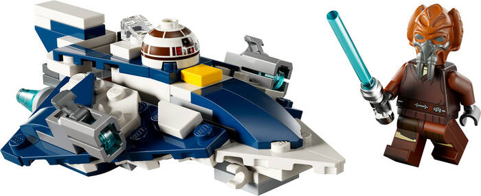 75400 LEGO® Star Wars™ Plo Koon'un Jedi Starfighter™ Mikro Savaşçısı - 1