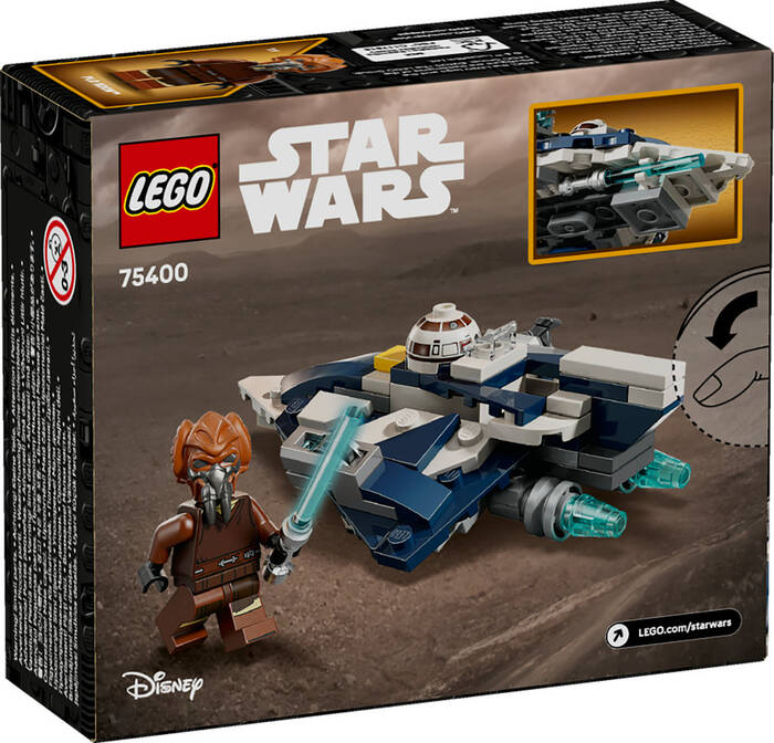 75400 LEGO® Star Wars™ Plo Koon'un Jedi Starfighter™ Mikro Savaşçısı - 6