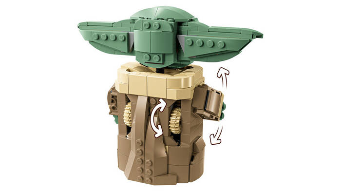 75403 LEGO® Star Wars™ Uçan Bebek Arabalı Grogu™ - 6