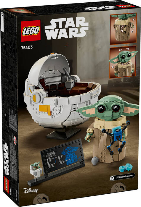 75403 LEGO® Star Wars™ Uçan Bebek Arabalı Grogu™ - 7