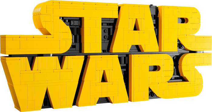 75407 LEGO® Star Wars™ Parçalarla Yapılan Star Wars™ Logosu - 1