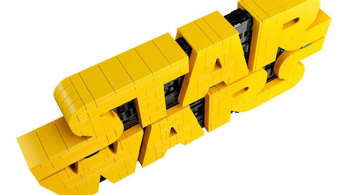 75407 LEGO® Star Wars™ Parçalarla Yapılan Star Wars™ Logosu - 5