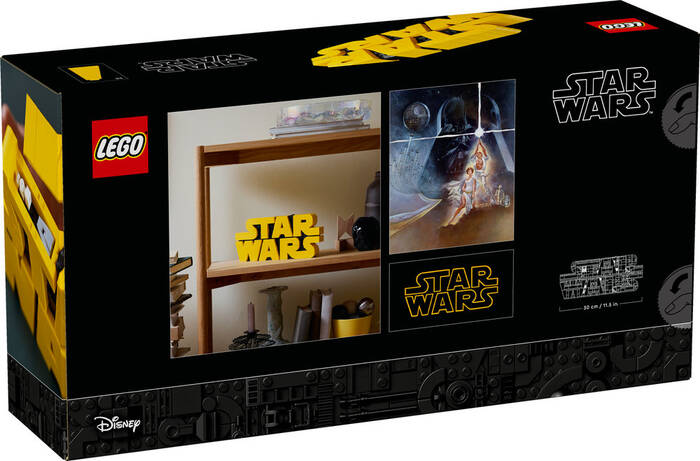 75407 LEGO® Star Wars™ Parçalarla Yapılan Star Wars™ Logosu - 6