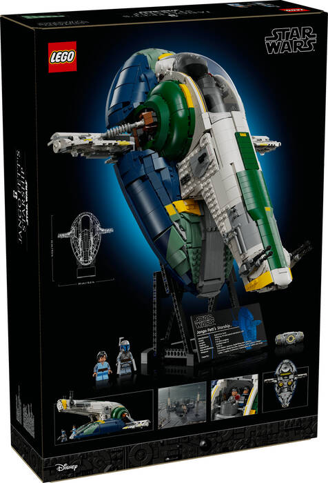 75409 LEGO® Star Wars™ Jango Fett'in Firespray Sınıfı Starship’i - 7