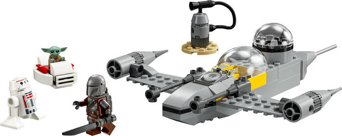 75410 LEGO® Star Wars™ Mando ve Grogu'nun N-1 Starfighter™’ı - 1