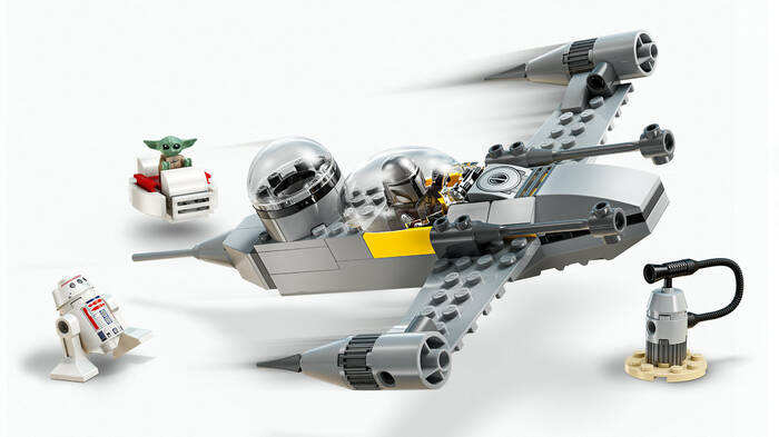 75410 LEGO® Star Wars™ Mando ve Grogu'nun N-1 Starfighter™’ı - 3