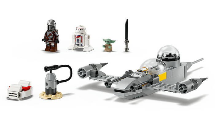 75410 LEGO® Star Wars™ Mando ve Grogu'nun N-1 Starfighter™’ı - 4