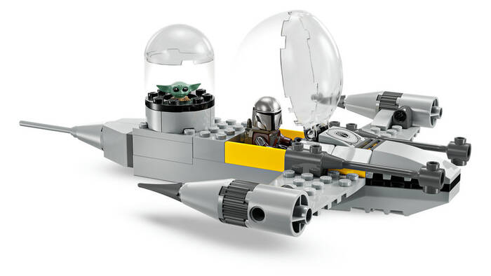 75410 LEGO® Star Wars™ Mando ve Grogu'nun N-1 Starfighter™’ı - 6