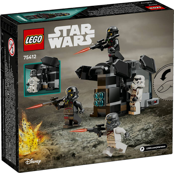 75412 LEGO® Star Wars™ Death Trooper ve Night Trooper Savaş Paketi - 6