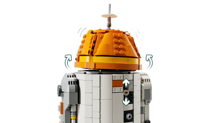 75416 LEGO® Star Wars™ Chopper (C1-10P)™ Astromech Droidi - 5