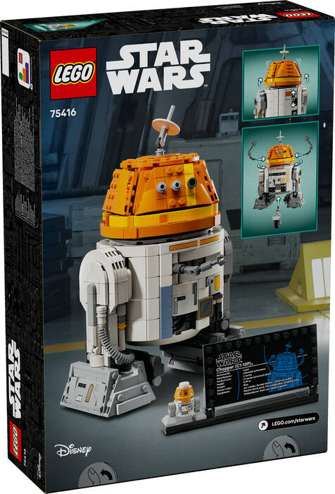 75416 LEGO® Star Wars™ Chopper (C1-10P)™ Astromech Droidi - 7