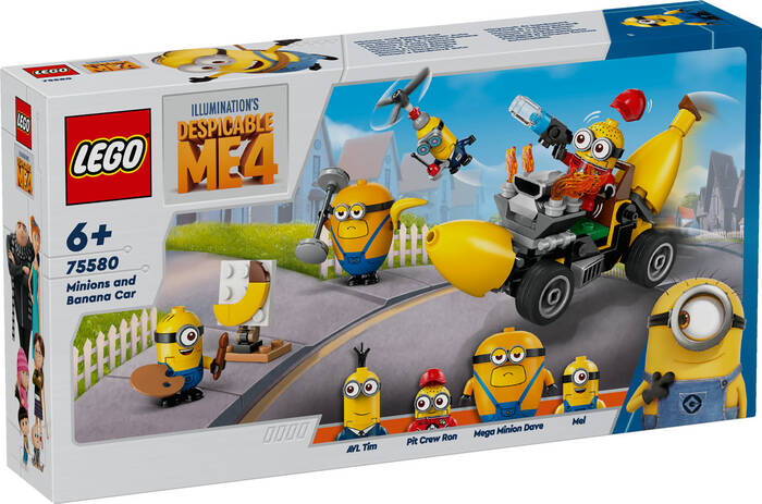 75580 LEGO® Despicable Me Minyonlar ve Muz Araba - 6
