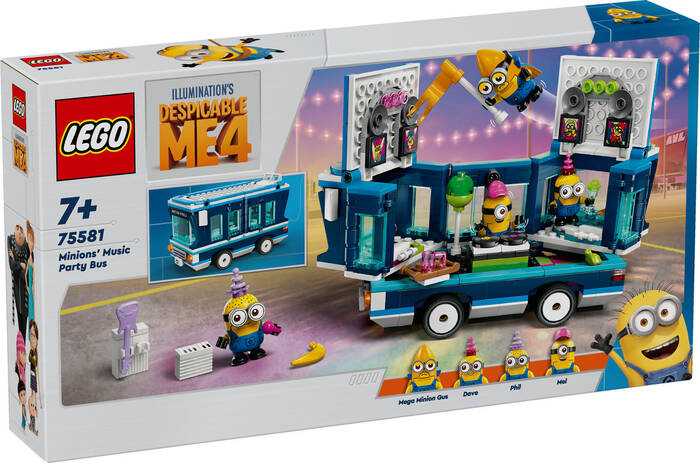 75581 LEGO® Despicable Me Minyonların Müzikli Parti Otobüsü - 6