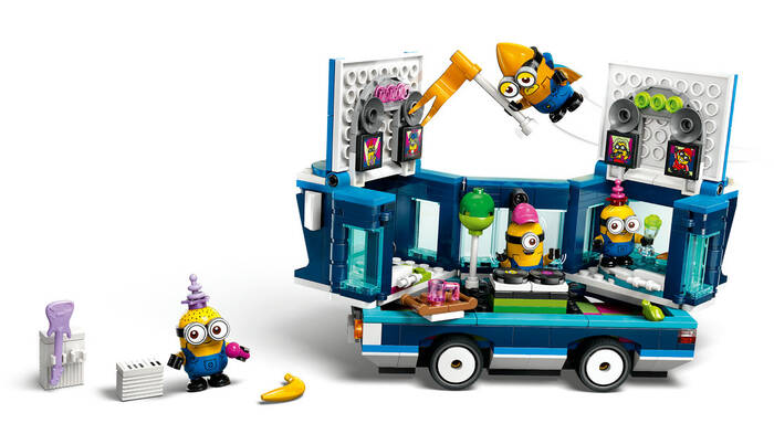 75581 LEGO® Despicable Me Minyonların Müzikli Parti Otobüsü - 9