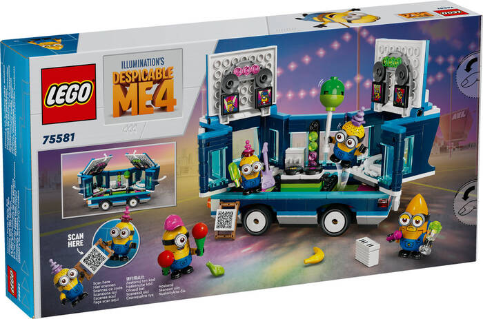 75581 LEGO® Despicable Me Minyonların Müzikli Parti Otobüsü - 21