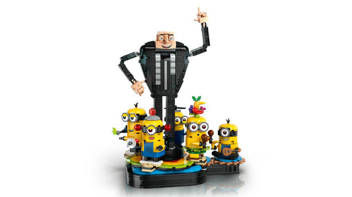 75582 LEGO® Despicable Me Yapım Parçalarından Gru ve Minyonlar - 7