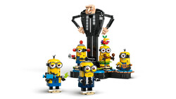 75582 LEGO® Despicable Me Yapım Parçalarından Gru ve Minyonlar - 10